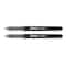 Sharpie&#xAE; 0.5mm Black Rollerball Pens